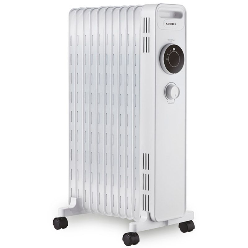 Масляний обігрівач Kumtel KUM-1230S White