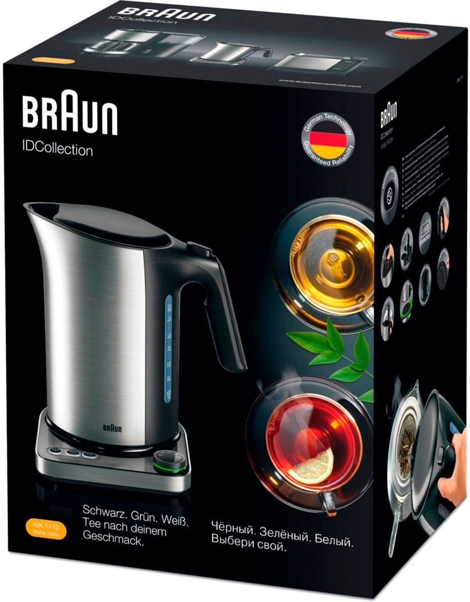 Электрочайник Braun WK 5115 BK [82906] 