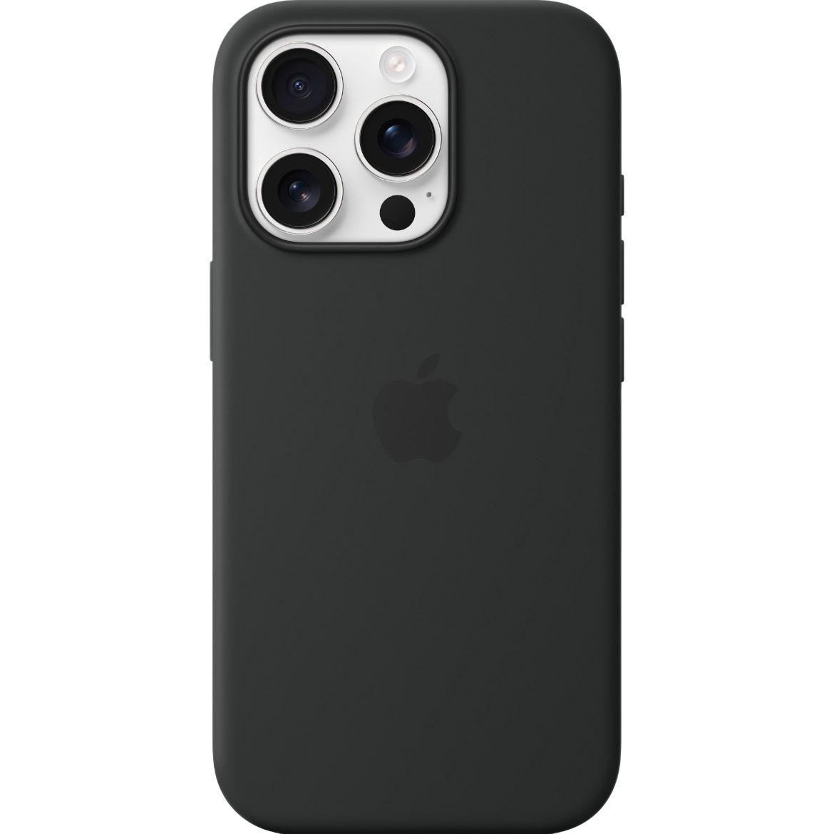 Чохол Apple Silicone Case with MagSafe для iPhone 16 Pro Black AAA