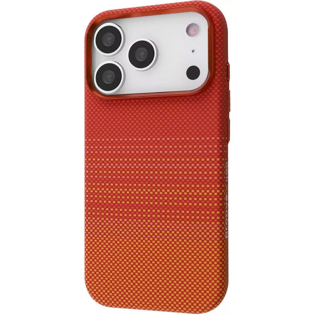 

Чехол Proove Gleam Case with Magnetic Ring для Apple iPhone 17 Pro Max Orange Stripes (PCGCIP17PM80)