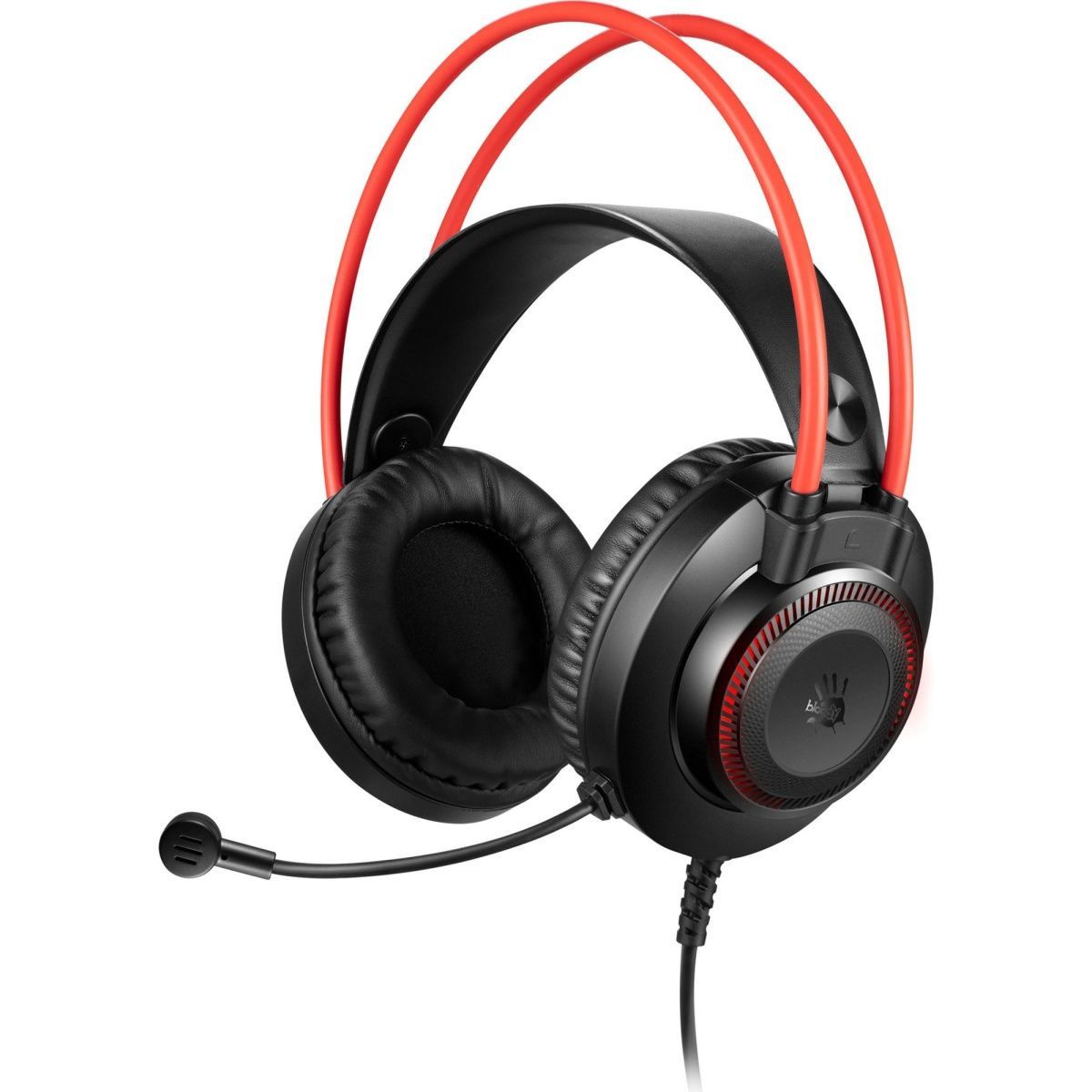 Ігрові навушники Bloody G200Q Black/Red (4711421002226) Уцінка