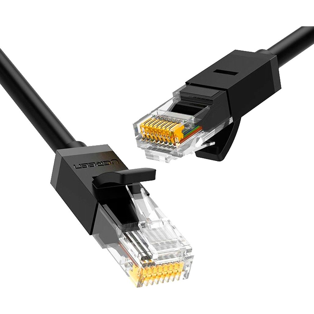 

Патч-корд Ugreen NW102 Cat 6 U/UTP Lan Cable 3m Black (20161)