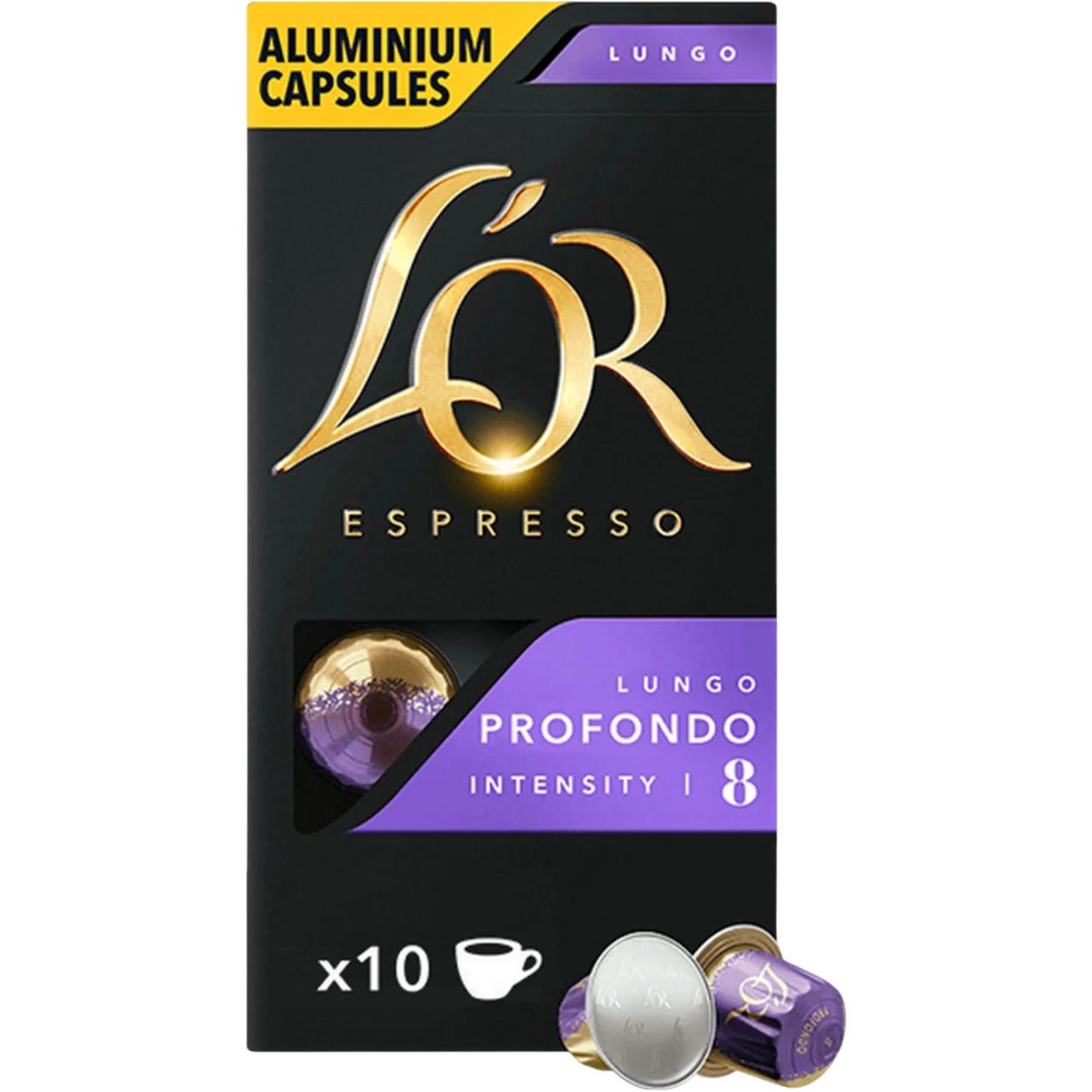

Кофе в капсулах L'or Lungo Profondo 10шт (8711000360569)