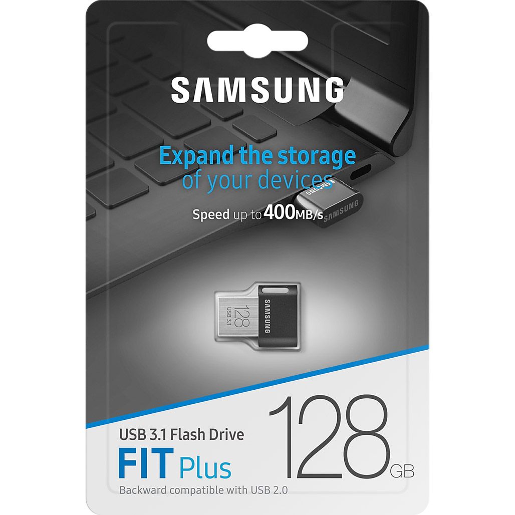 USB флеш-накопичувач Samsung Fit Plus 128GB USB-A 3.1 Gen 1 (MUF-128AB/APC)