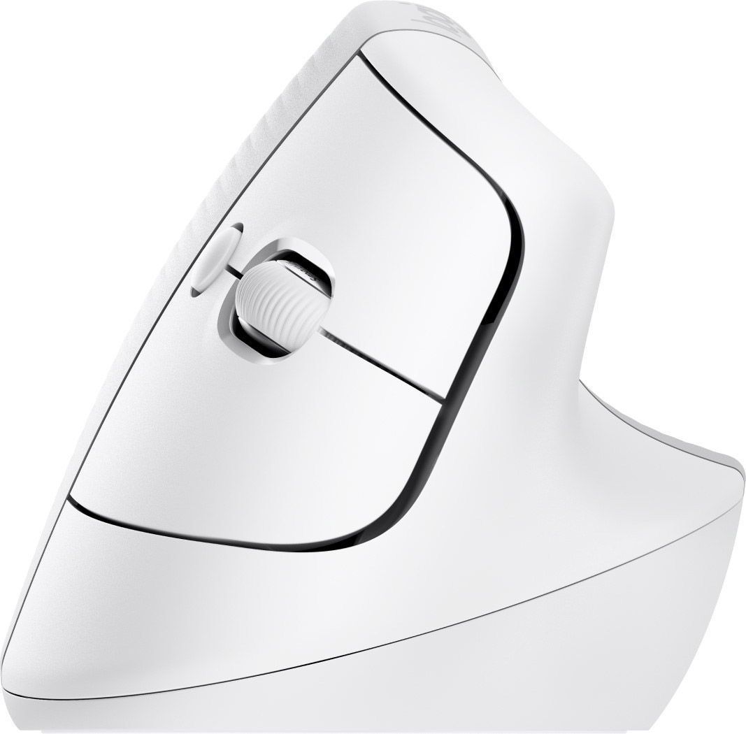 Миша Logitech Lift for Mac Vertical Ergonomic Mouse Off White (910-006477)