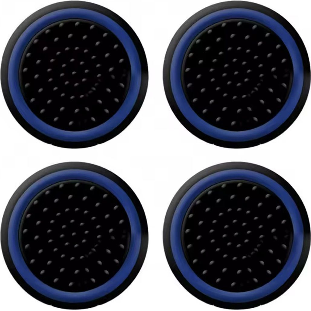 

Накладки на стіки Thumb Grips 4-pack for PS4-PS5-Xbox Black-Dark Blue