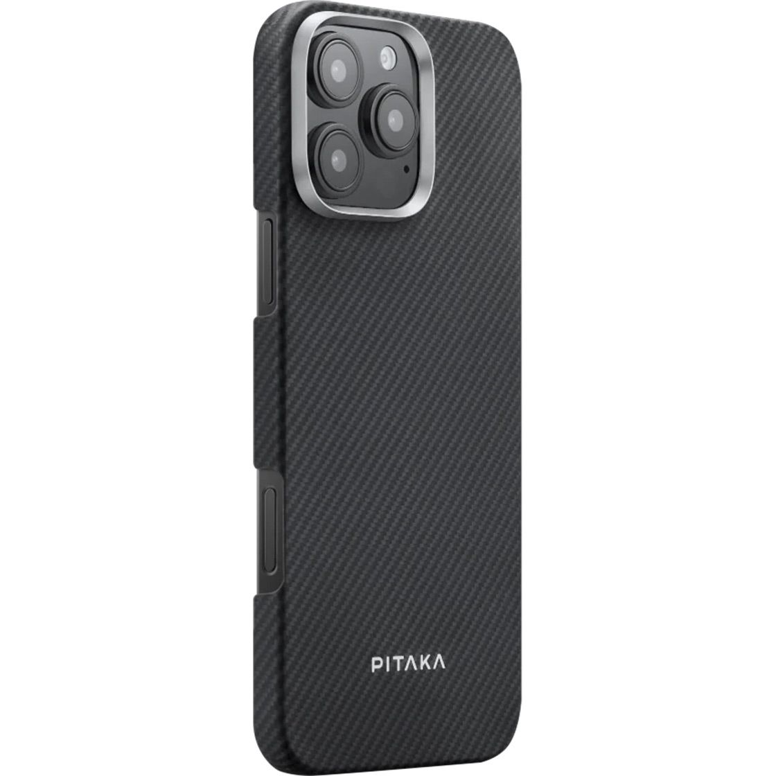 Чохол Pitaka Ultra-Slim Twill 600D для Apple iPhone 16 Pro Max Black/Grey (KI1601PMA)