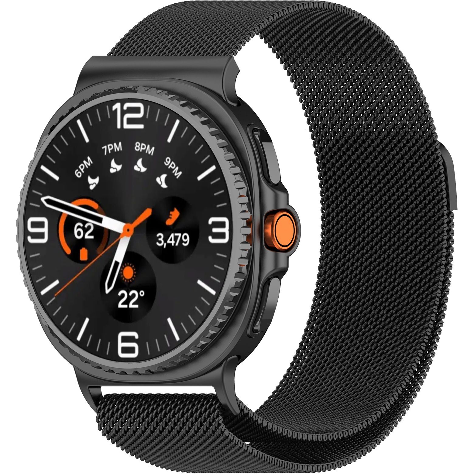 

Ремешок ArmorStandart Milanese Magnetic для Samsung Galaxy Watch 8/8 Classic 20x113 mm Black (ARM87358)