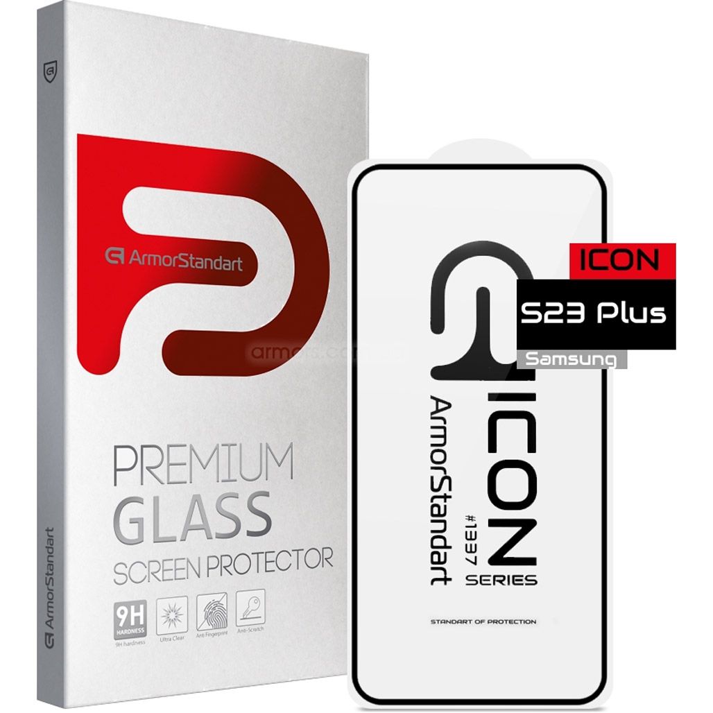 

Захисне скло ArmorStandart Icon Glass для Samsung Galaxy S23 Plus Black (ARM65475)