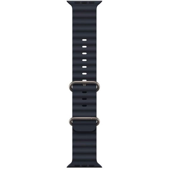 Смарт-годинник Apple Watch Ultra 49mm Titanium Case with Midnight Ocean Band (MQET3/MQFK3)