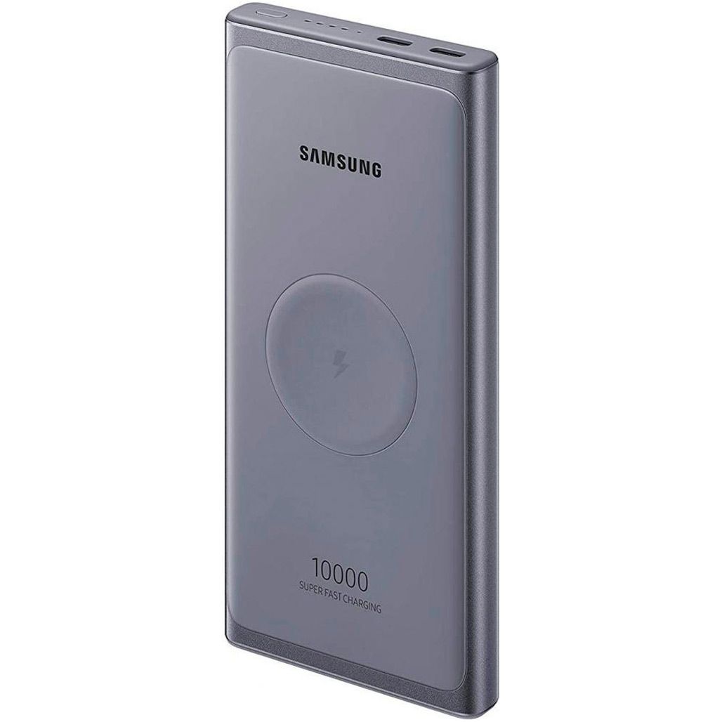 

Зовнішній акумулятор Samsung Wireless 10000mAh Gray (EB-U3300XJEGEU)