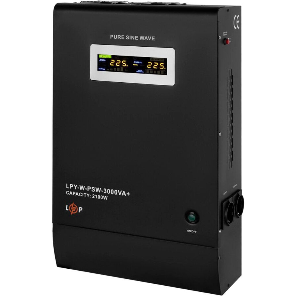 

Джерело безперебійного живлення (ДБЖ) LogicPower LPY-W-PSW-3000VA+ (4147)