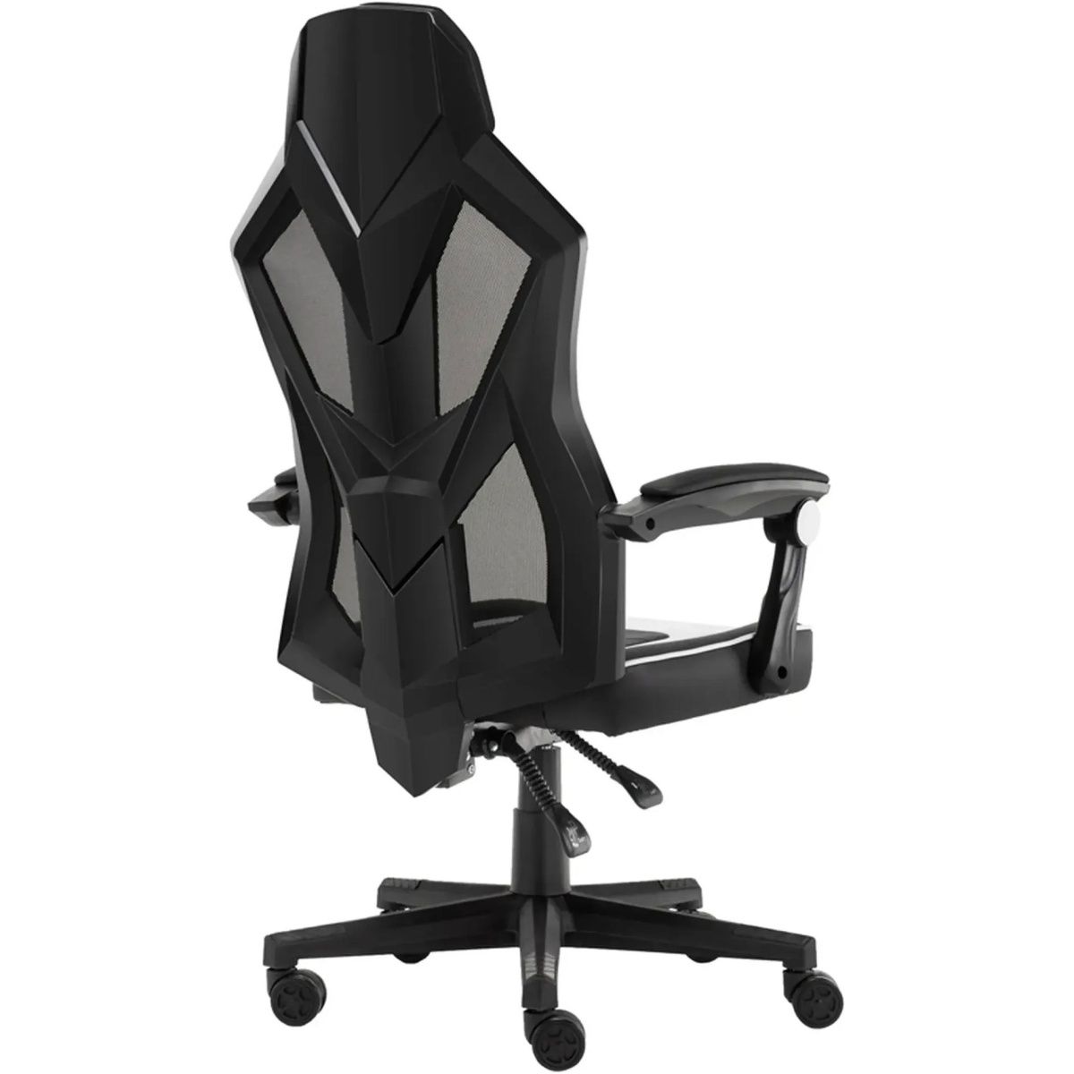 Геймерське крісло 1stPlayer P01 Black/White