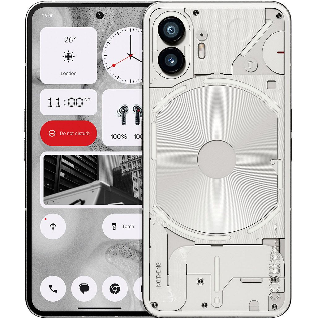 

Смартфон Nothing Phone (2) 12/256GB White