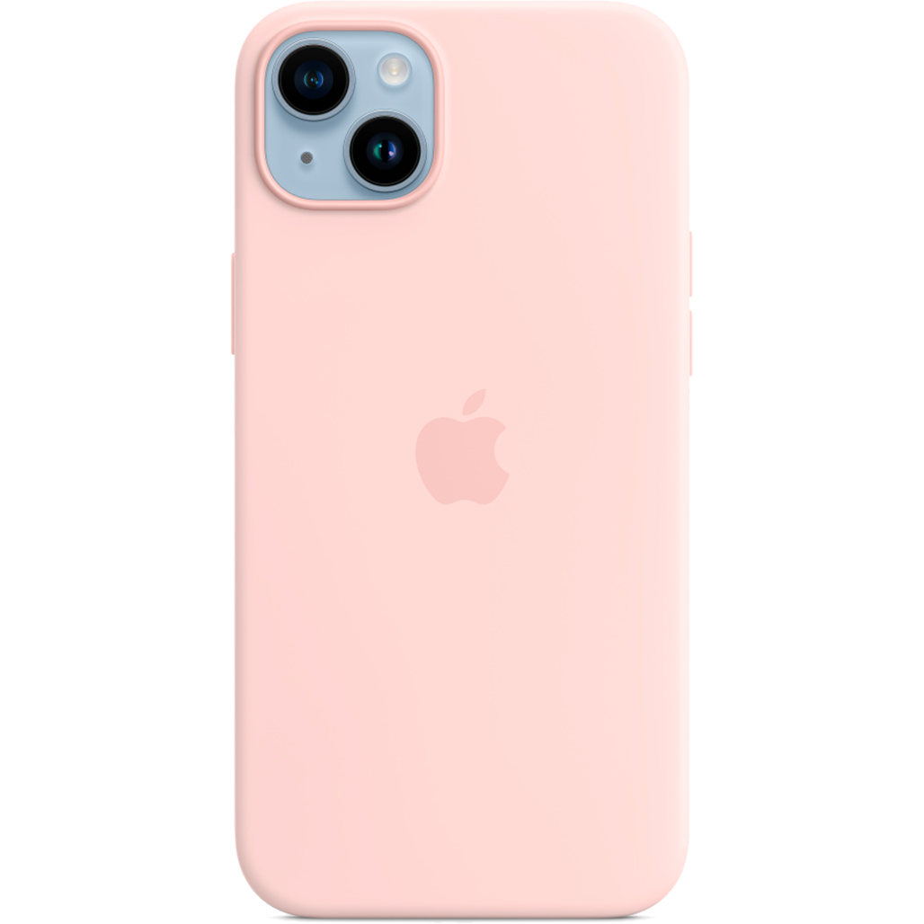 

Чехол Silicone Case с MagSafe для Apple iPhone 14 Plus (Chalk Pink) ААА