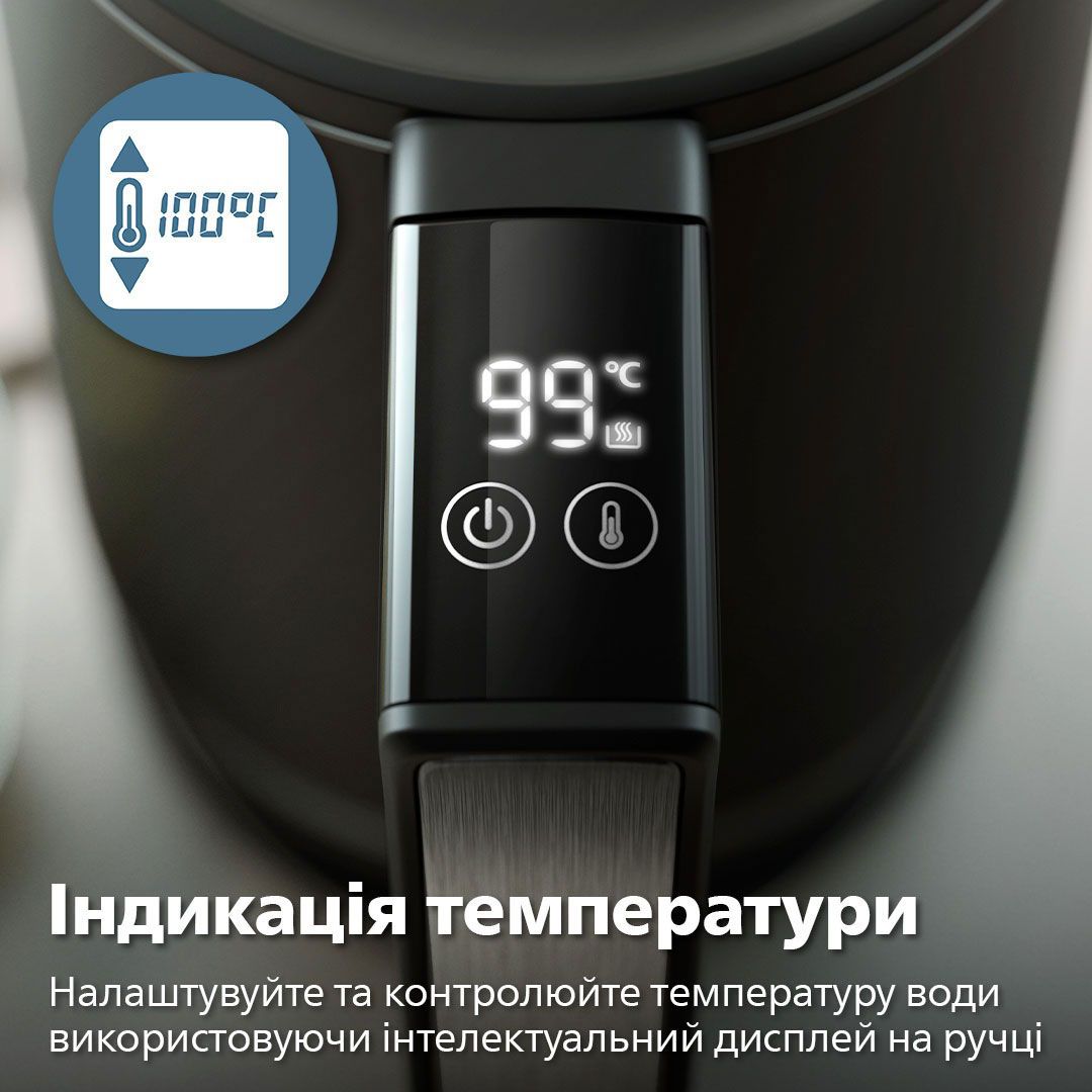Електрочайник Philips Double Walled Series 7000 HD9396/90
