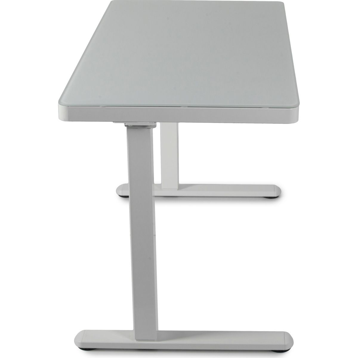 Комп`ютерний ігровий стіл Barsky StandUp white glass 1200x600 (BST-12)