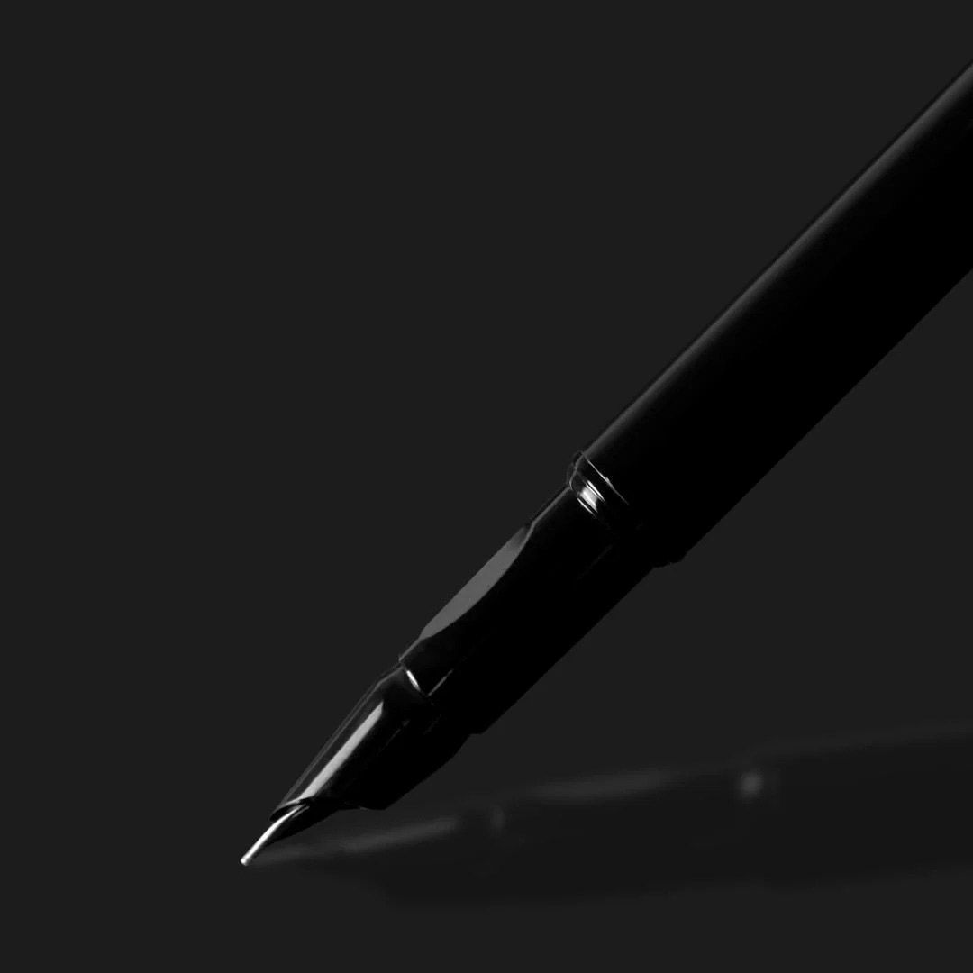 Ручка Lampo Simple Metal Fountain Pen Black