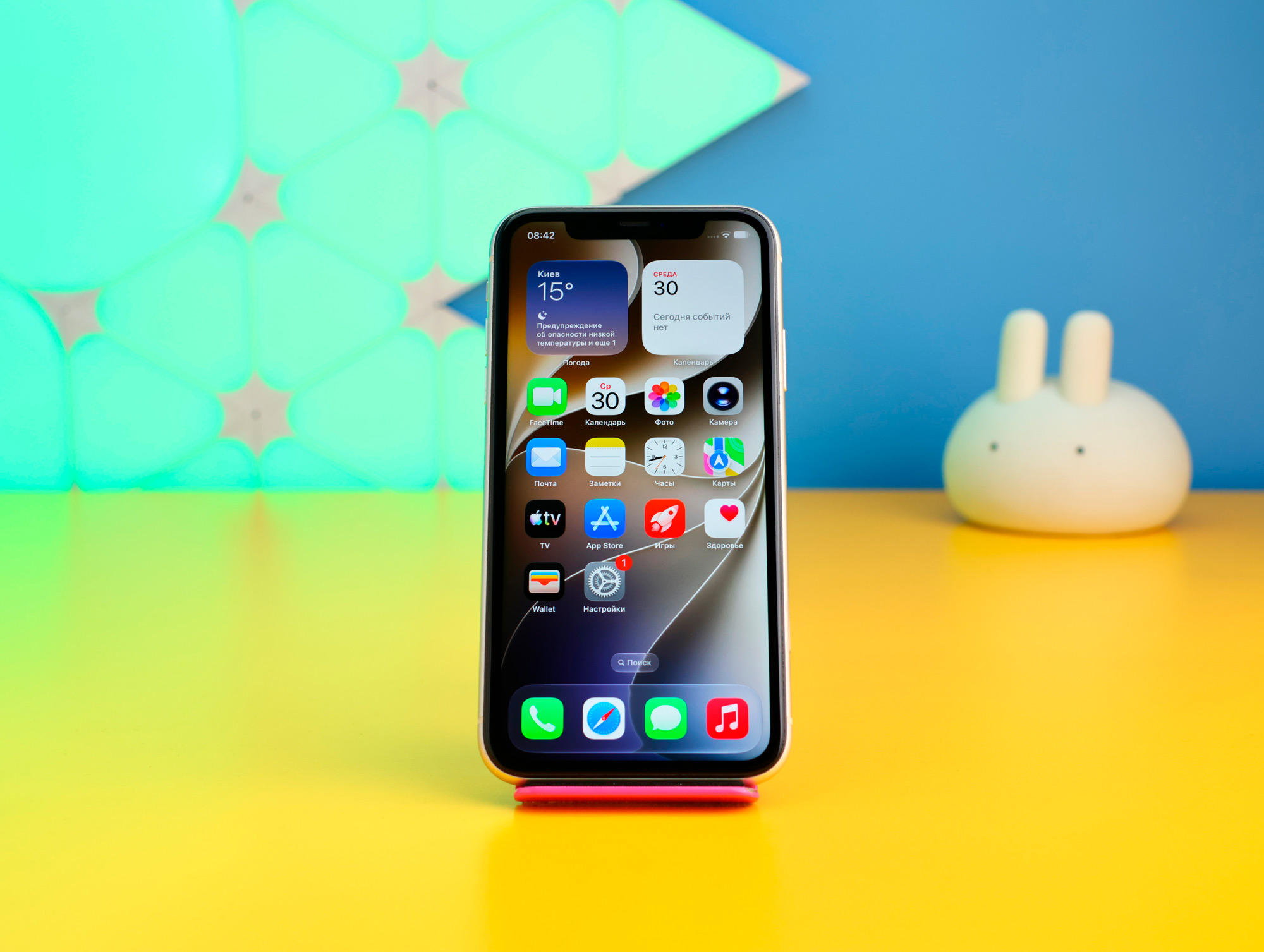 Смартфон Apple iPhone 11 128GB White (MWLF2) Б/У фото 2