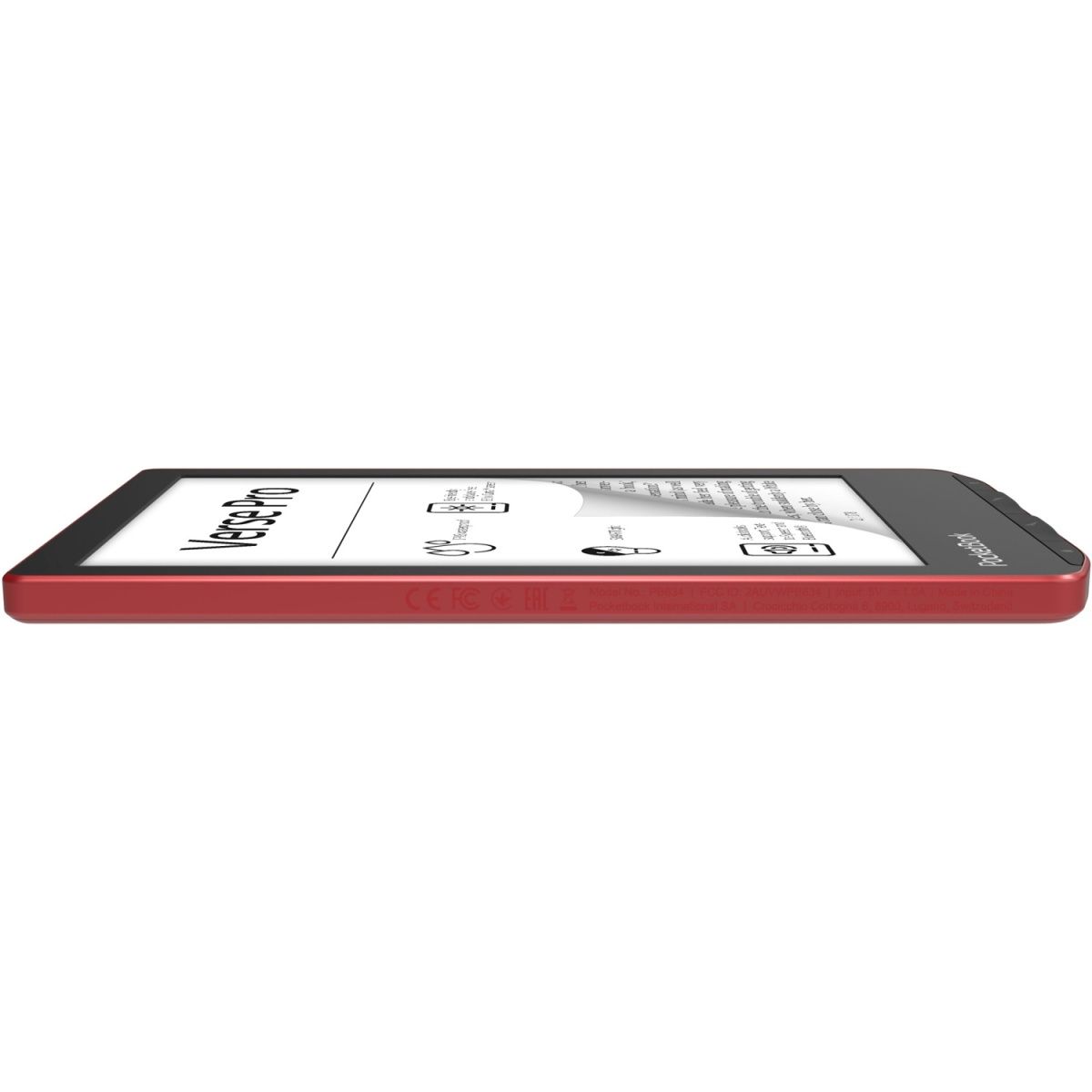Електронна книга PocketBook 634 Verse Pro Red (PB634-A-CIS) 