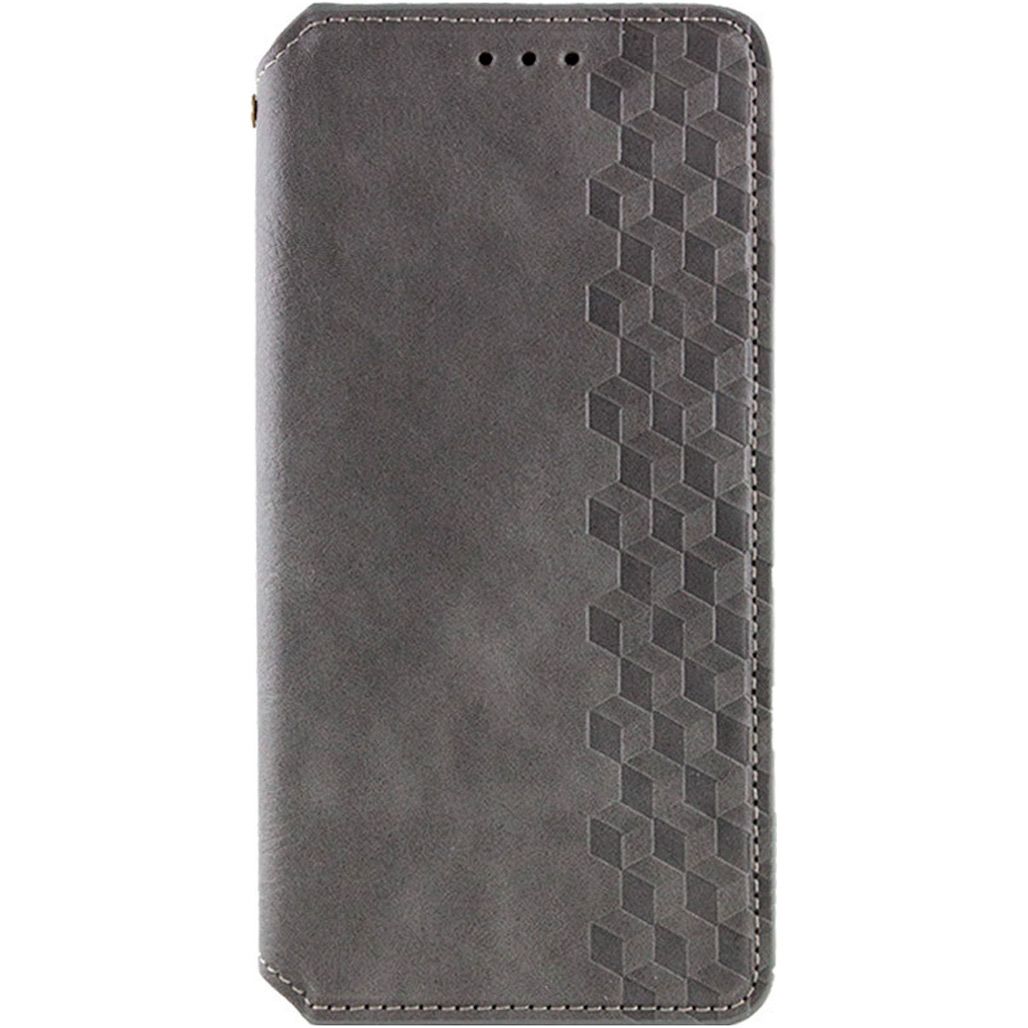 

Чехол-книжка GETMAN Cubic Case для Redmi Note 13 4G Grey