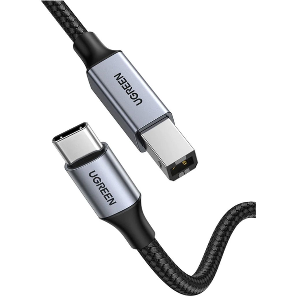 

Кабель Ugreen US370 USB-C - USB-B 2.0m (80807)