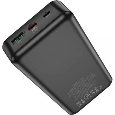Зовнішній акумулятор Hoco J102A Cool Figure 20000mAh 20W Black