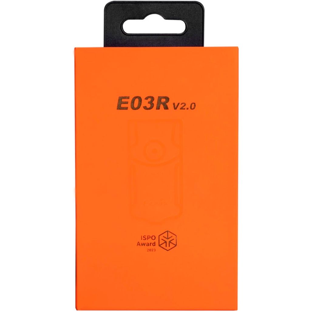 Ліхтарик Fenix E03R V2.0 Red (E03RV20RED)