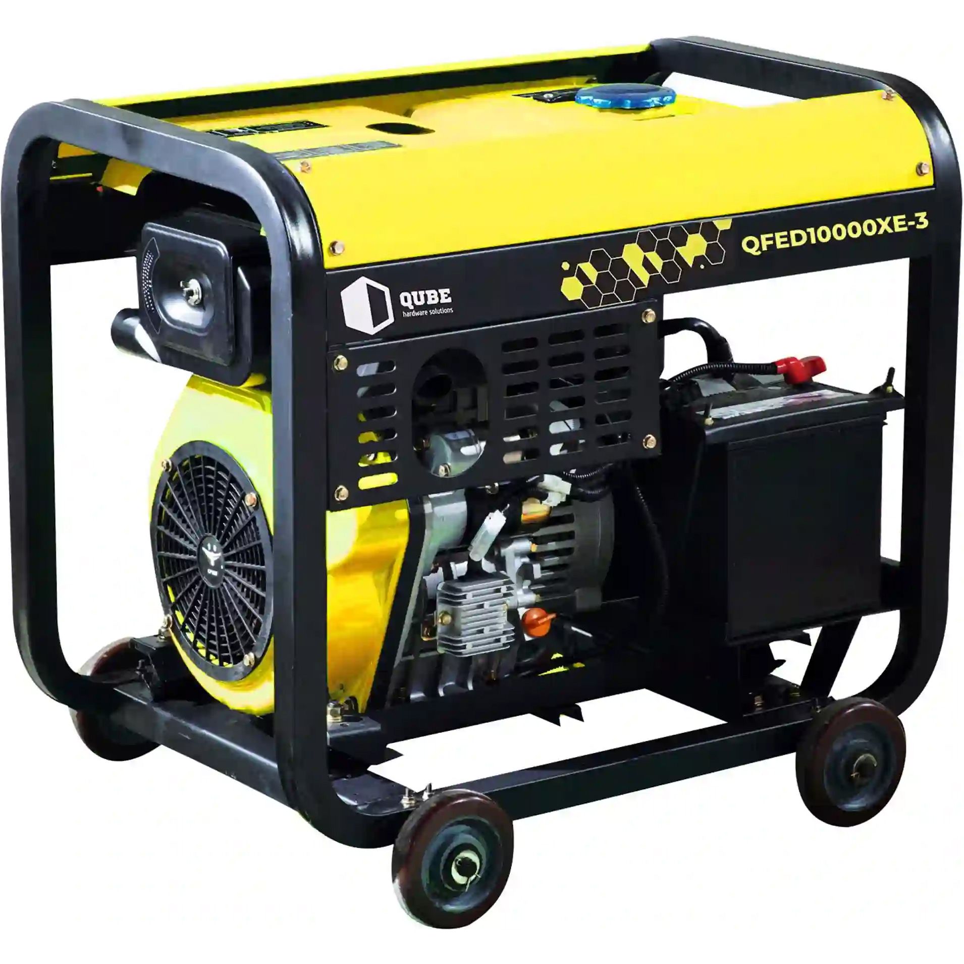 

Генератор дизельный Qube QFED10000XE-3