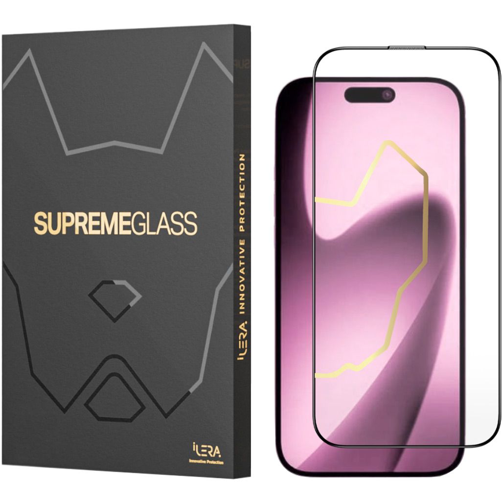 Защитное стекло iLera DeLuxe Original Glass 2.0 для Apple iPhone 17 Pro (ILFCDL17Pr)