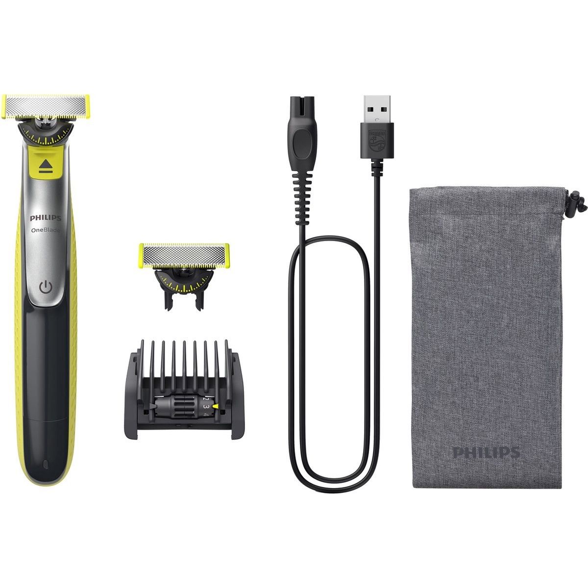 Тример для бороди та вусів Philips OneBlade 360 QP2734/31