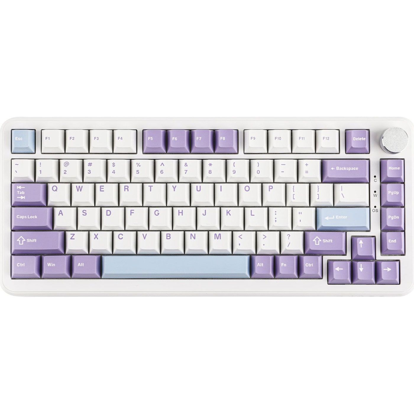 

Клавиатура Ajazz AK820 MAX Magnetic Switch Purple/White/Blue RGB (AK820MAX-WM-PWB)