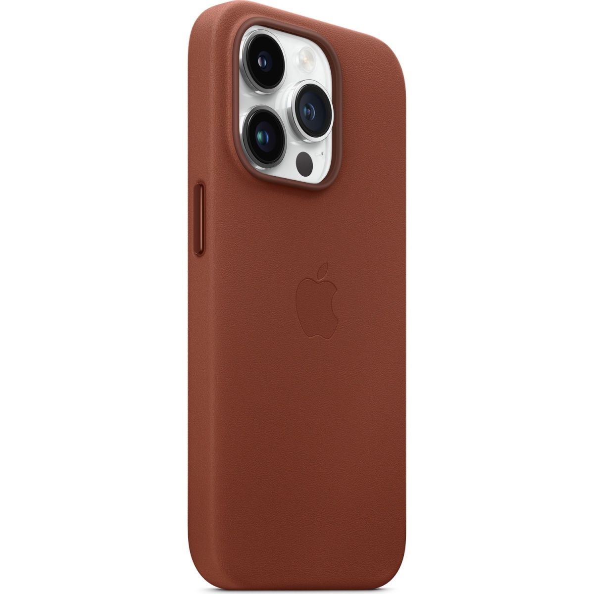 Чохол Apple Leather Case with MagSafe для Apple iPhone 14 Pro Max Umber (MPPQ3)