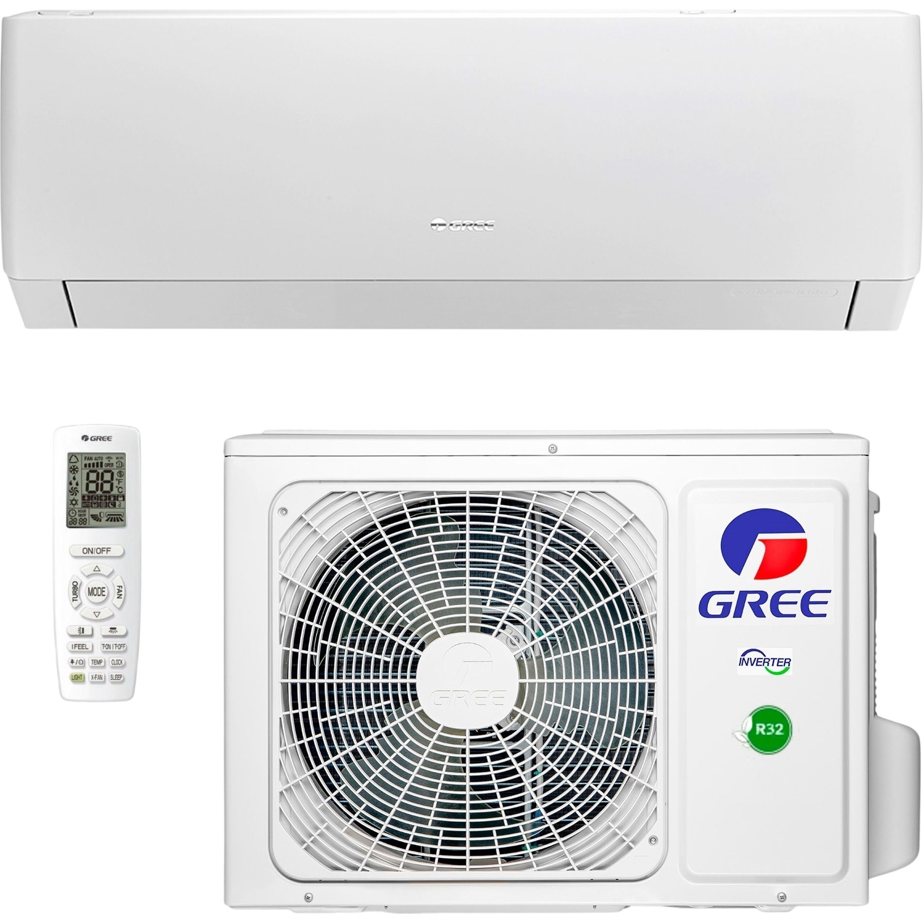 Сплит-система GREE Pular Inverter GWH12AGCXB-K6DNA1A/I