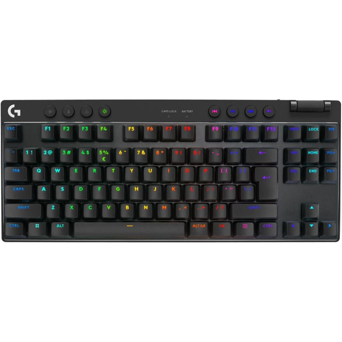

Клавіатура Logitech G PRO X TKL LightSpeed Tactile Black (920-012136)