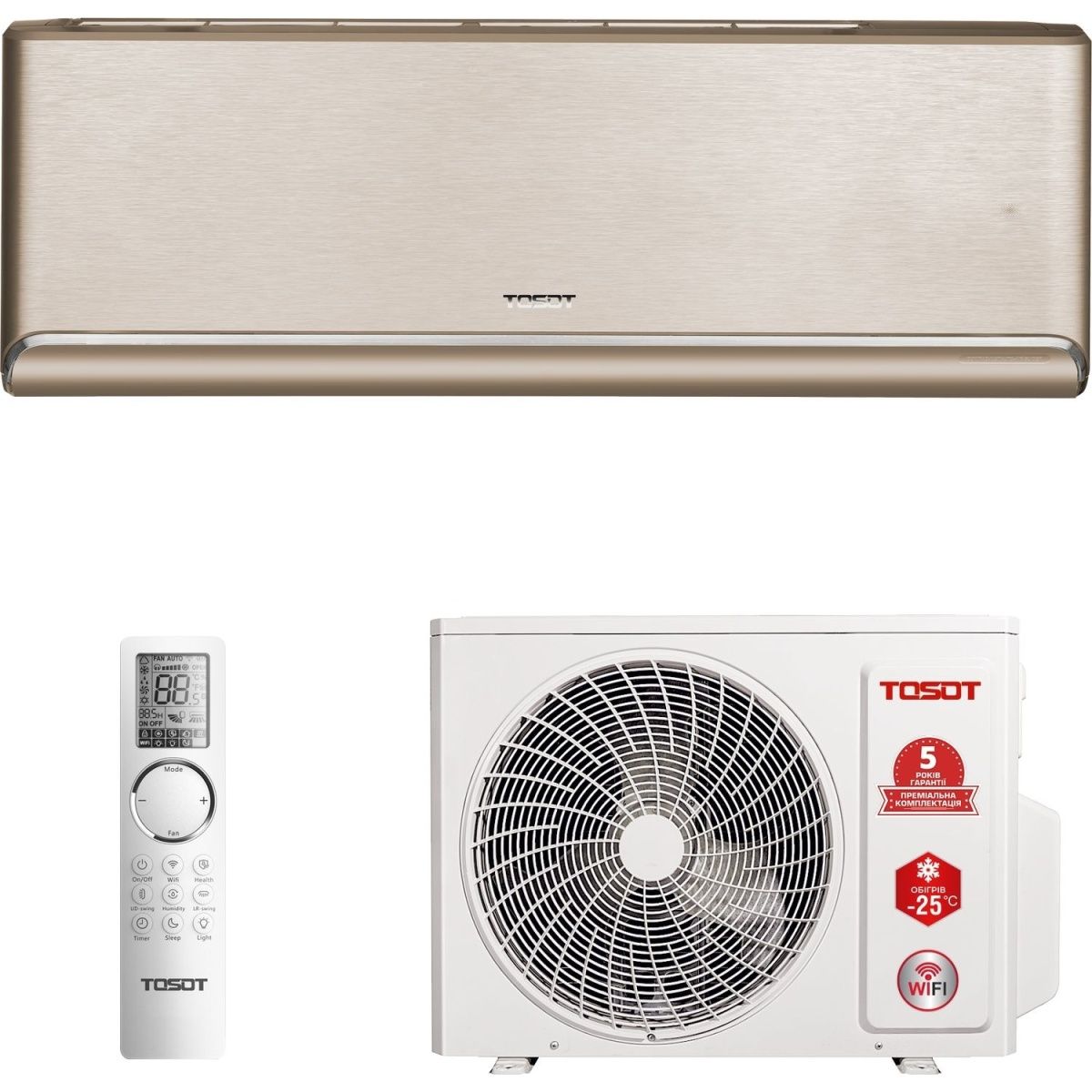 

Сплит-система Tosot Naomi GD-24RG Golden Noble