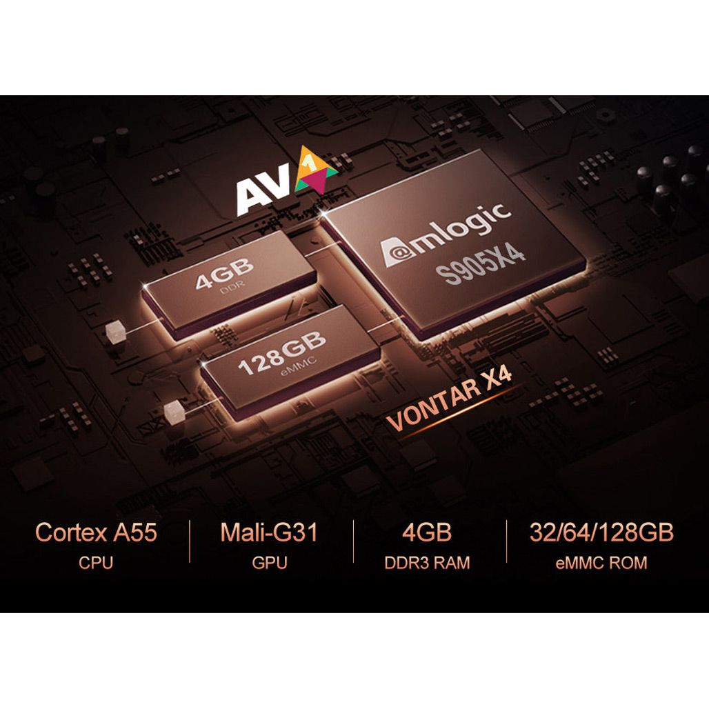 Медіаплеєр Vontar X4 4/32Gb 