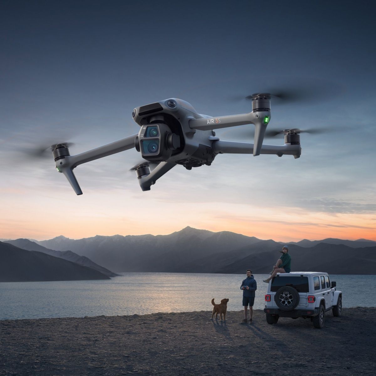 Квадрокоптер DJI Air 3S with RC-N3 (CP.MA.00000814.02)