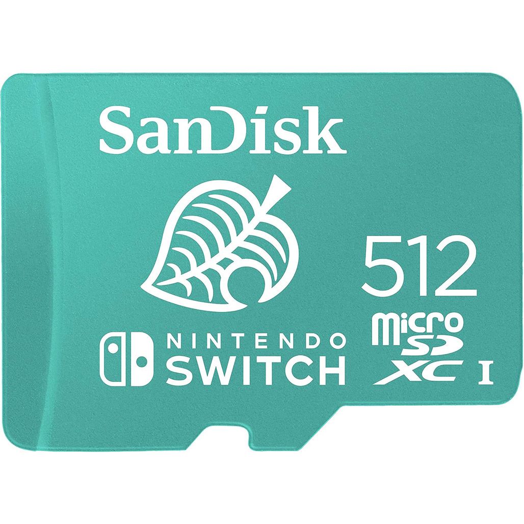 

Карта пам'яті SanDisk microSDXC 512 GB A1 UHS-I Ultra for Nintendo Switch (SDSQXAO-512G-GNCZN)