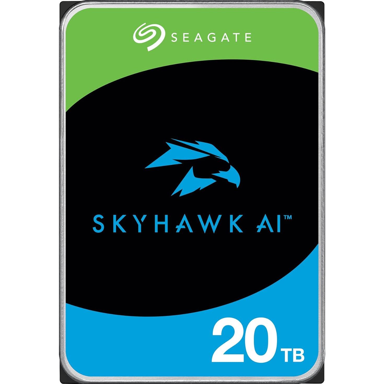 

Жорсткий диск 3.5" Seagate SkyHawk AI 20TB SATA 256MB (ST20000VE002)