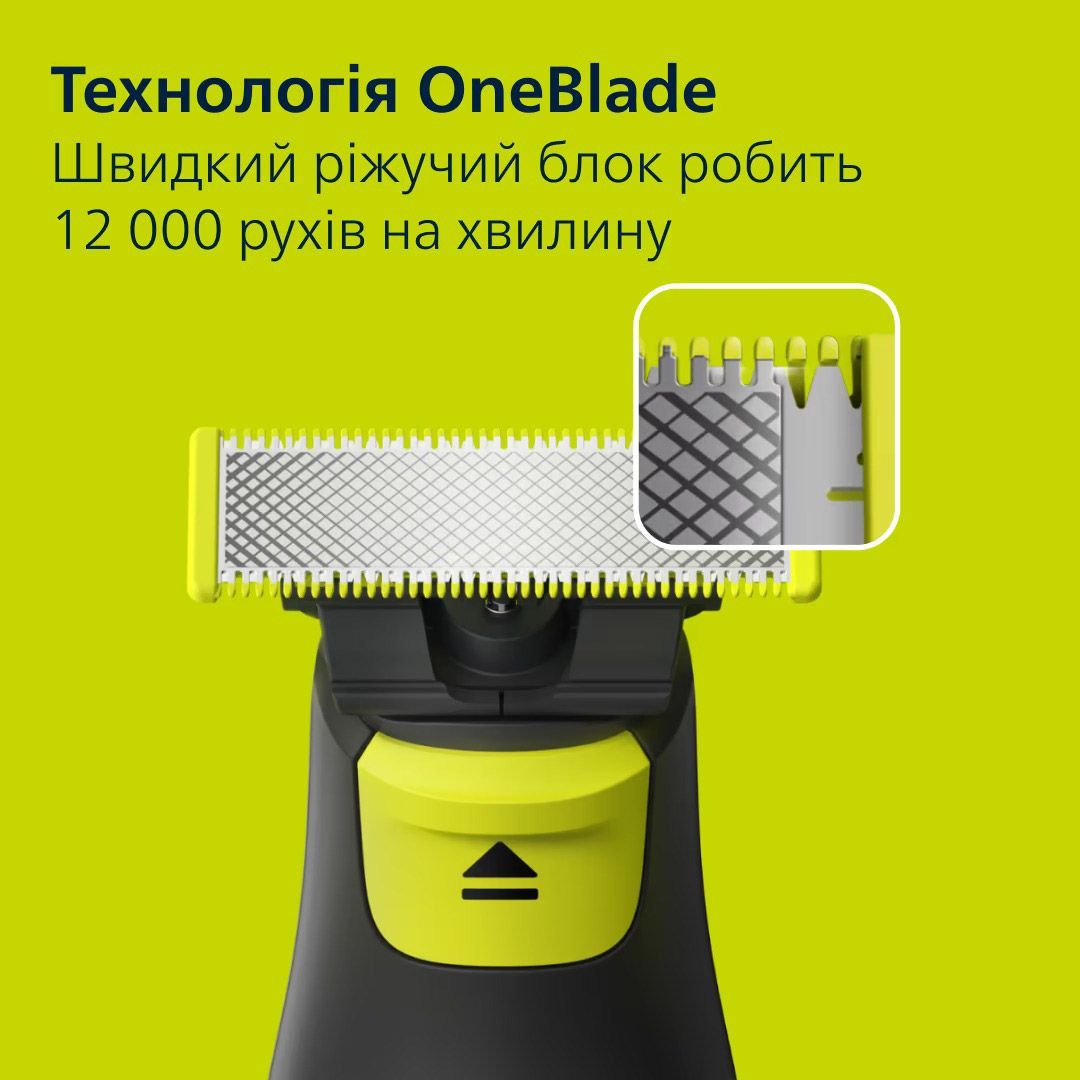 Тример для бороди та вусів Philips OneBlade Pro QP6506/15 
