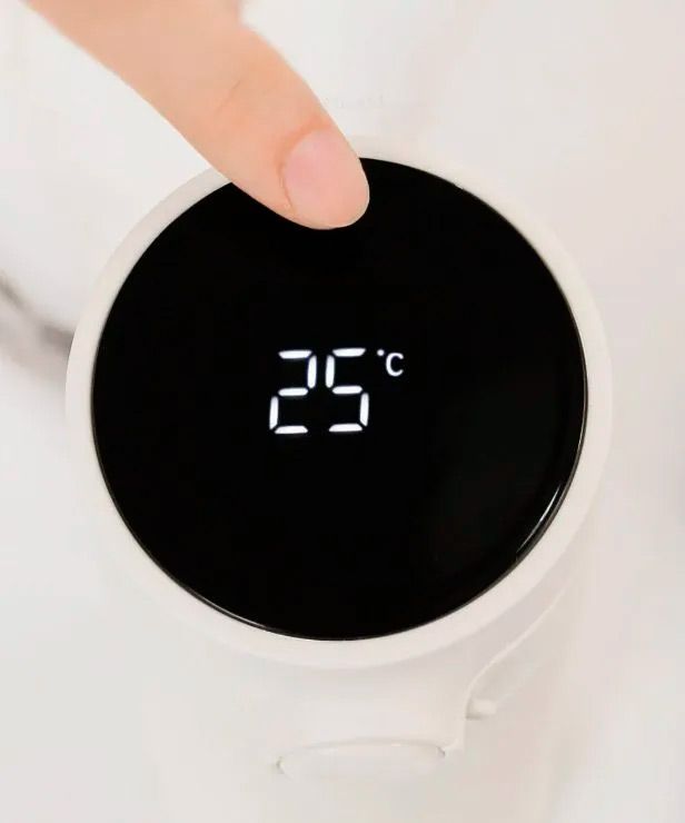 Термос QUANGE Temperature Display Thermos Cup BW502 480ml White