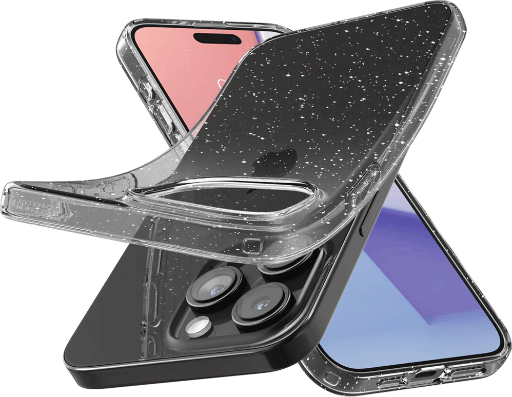 Чохол Spigen Liquid Crystal Case для iPhone 15 Pro Max Crystal Glitter (ACS06559)