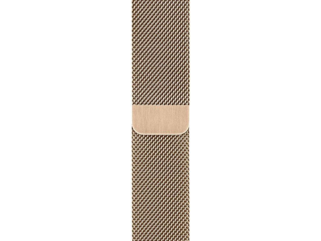 Смарт-часы Apple Watch Series 6 GPS + Cellular 44mm Gold Stainless Steel Case w. Gold Milanese L. (M07P3) [51002] 