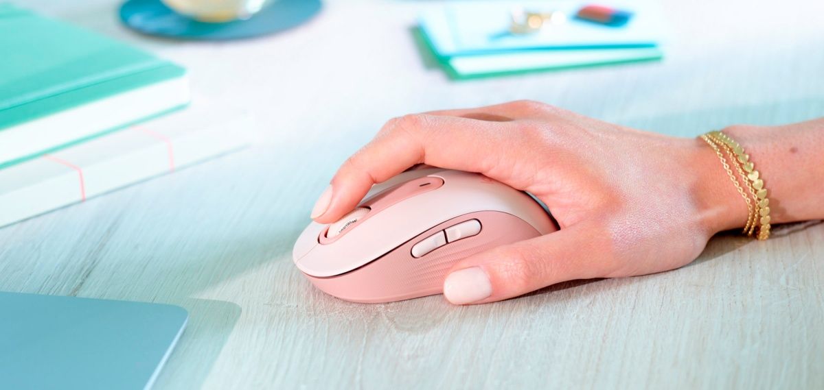 Миша Logitech Signature M650 Wireless Rose (910-006254)