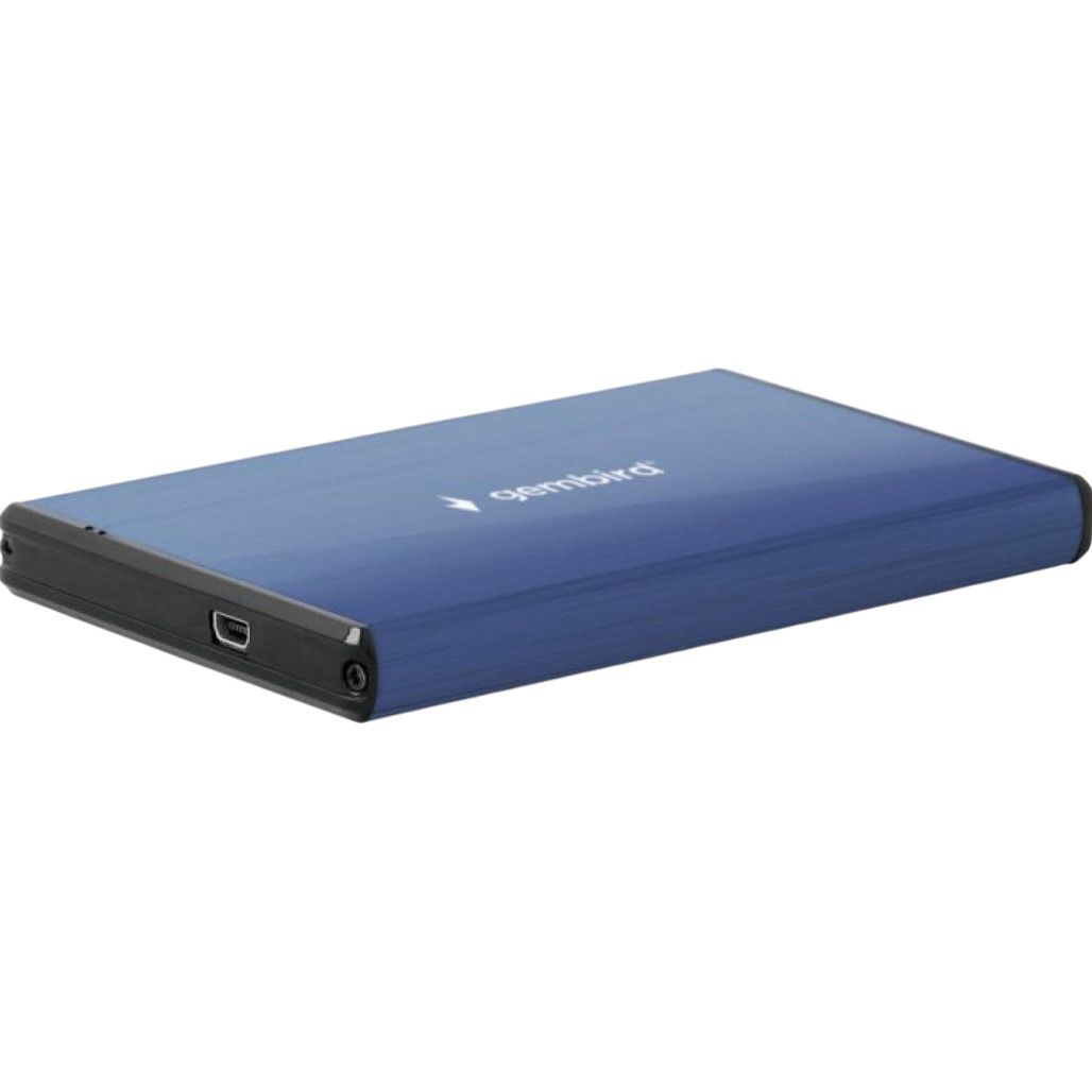

Внешний карман Gembird 2.5` USB 3.0 Dark Blue (EE2-U3S-3-DB)