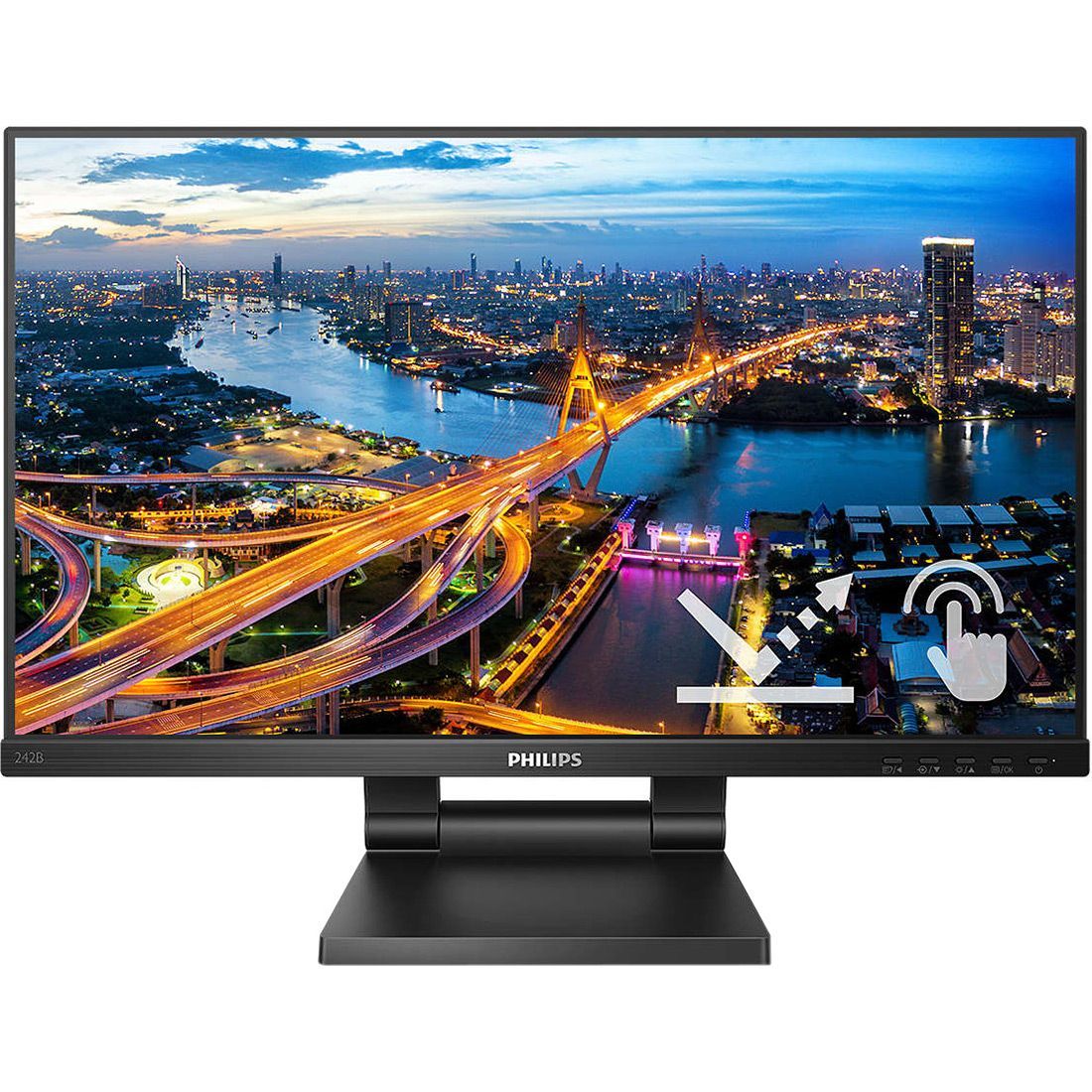 Монитор Philips 23.8` 242B1TC/00 (242B1TC/01)
