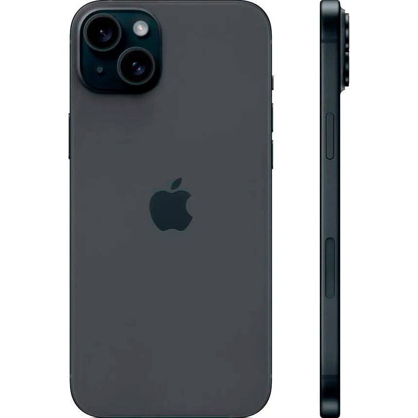 Смартфон Apple iPhone 15 Plus 256GB eSIM Black (MTXX3)