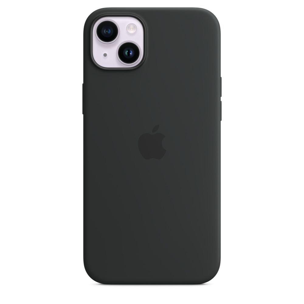 Чохол Silicone Case з MagSafe для Apple iPhone 14 Plus (Midnight) ААА 