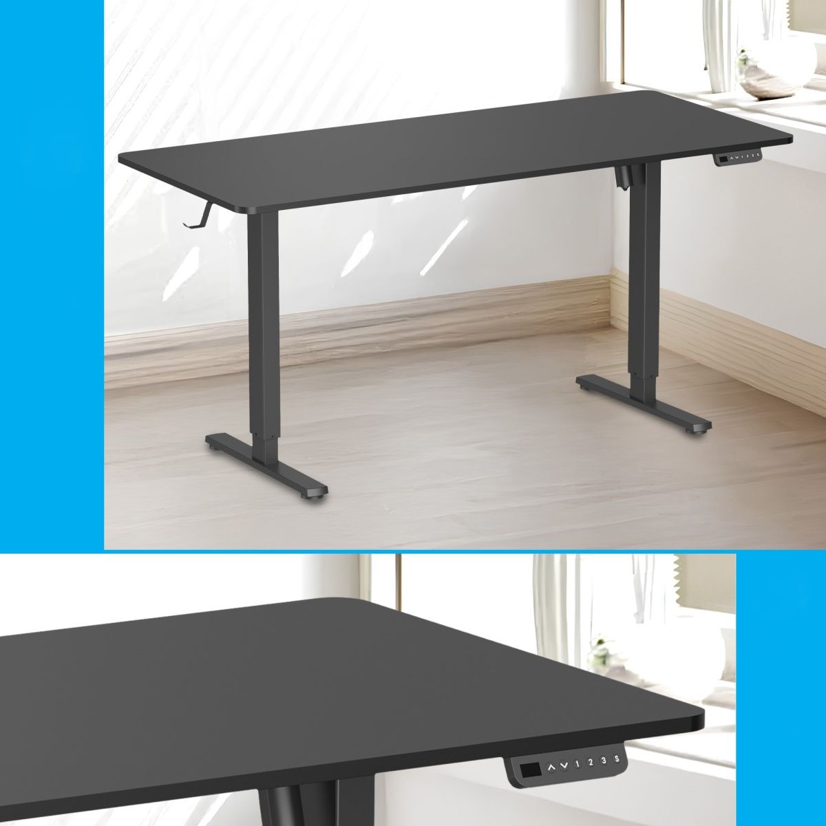 Комп`ютерний ігровий стіл OfficePro ODE1670B Black
